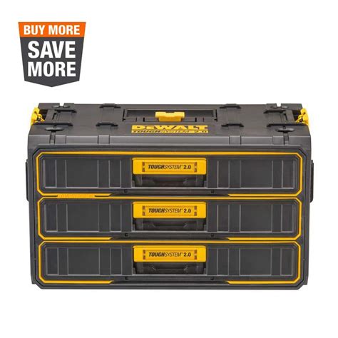 Toughsystem 2.0, 12.3 in. W Tool Box 3